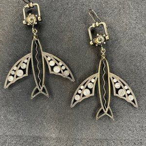 NWT Valentino Handmade Bird Earrings